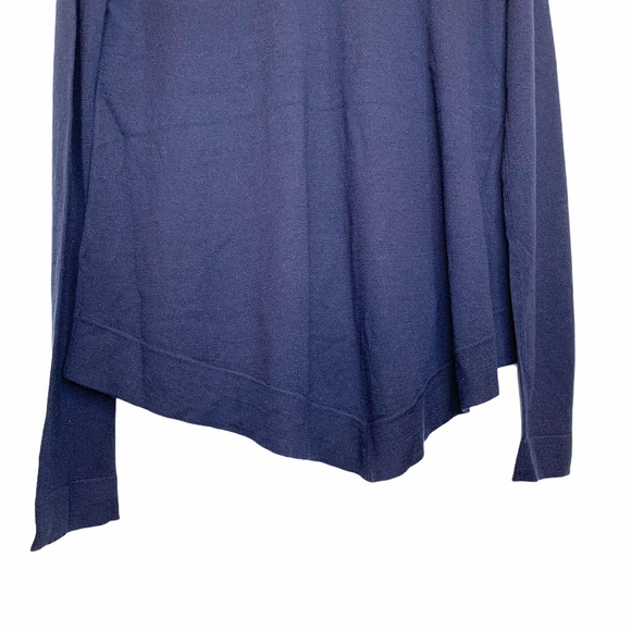 DEREK LAM Ventura Wool Blend V-Neck Sweater M - Picture 8 of 11